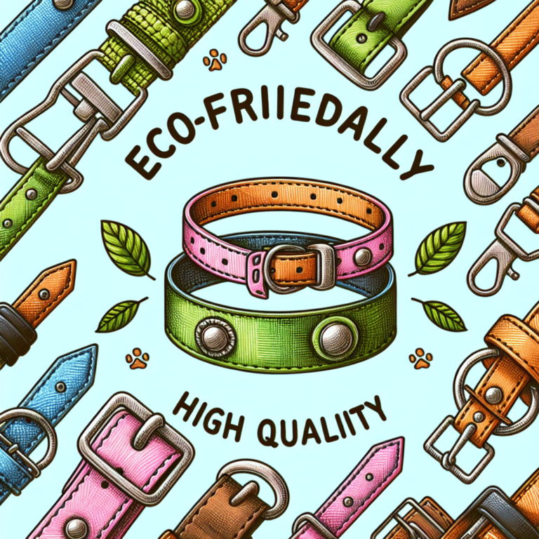 Eco-friendly options for dog collars that don’t compromise on quality