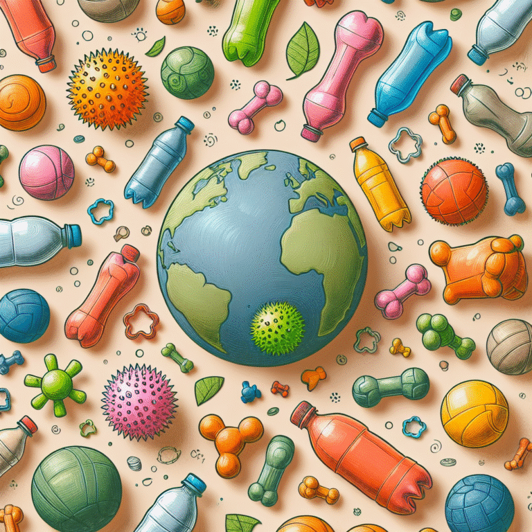 Making eco-friendly squeaky toys from plastic bottles