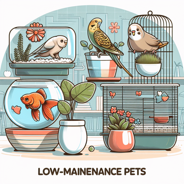 Choosing low-maintenance pets for apartment dwellers