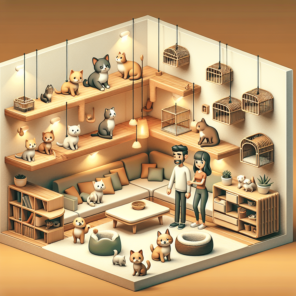 Living harmoniously with pets in small spaces
