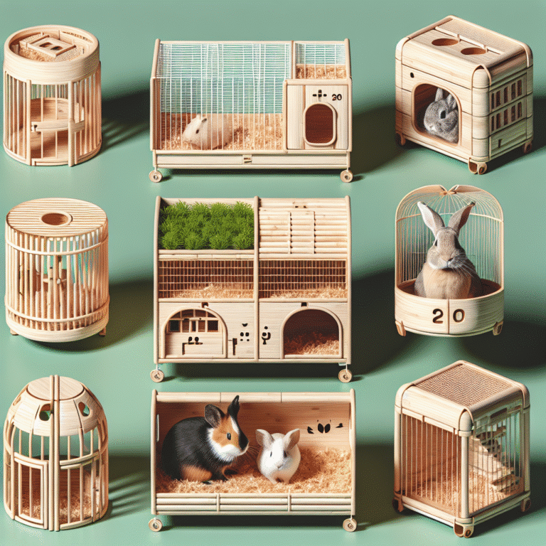 Eco-conscious small pet cages: comfort meets sustainability