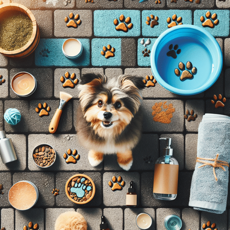 Natural paw care for urban dogs