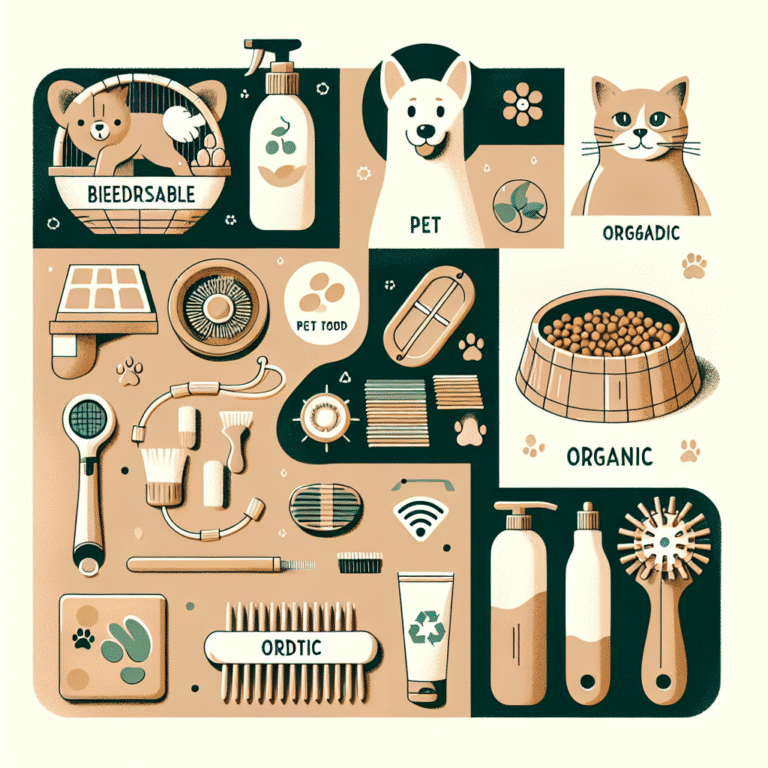 Eco-conscious pet wellness routines