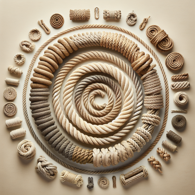 Eco-friendly tug ropes from natural fibers