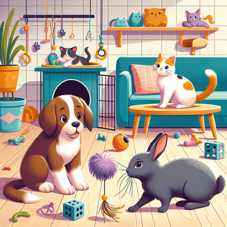 Indoor activities for energetic pets