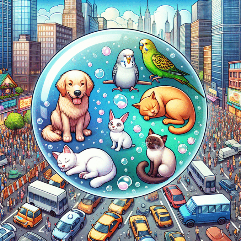 How to keep pets calm in noisy cities