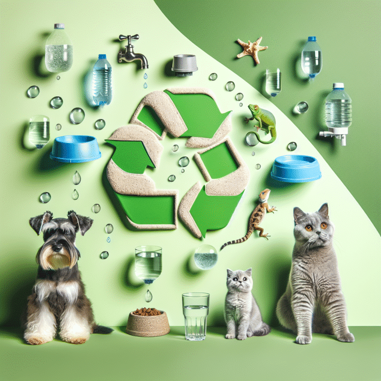 Eco-friendly hydration solutions for pets