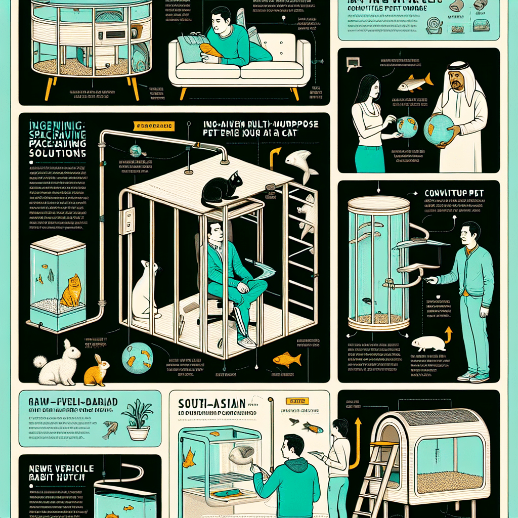 Creative space-saving ideas for pet owners