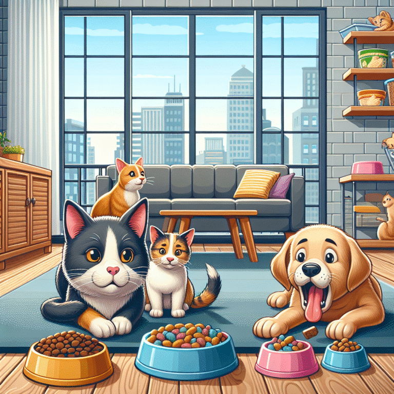 Healthy pet diets for apartment living
