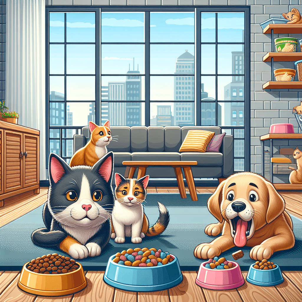 Healthy pet diets for apartment living