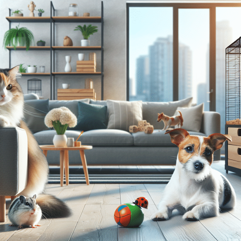 Balancing pet activity with apartment living