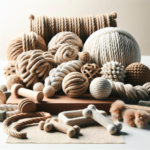 Designing pet toys from jute and hemp fibers