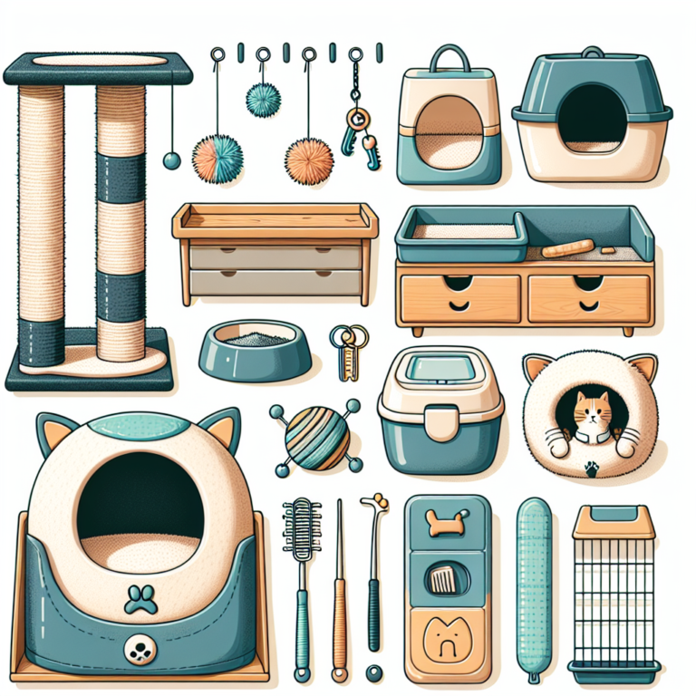 Apartment-friendly cat accessories