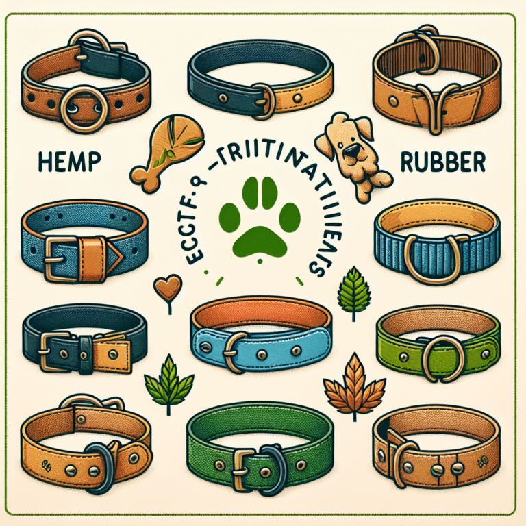 Eco-friendly leather alternatives for dog collars