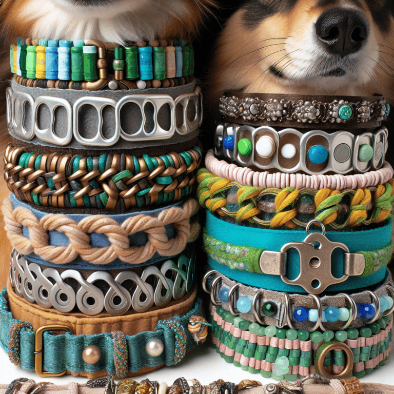 The rise of recyclable materials in dog collar design