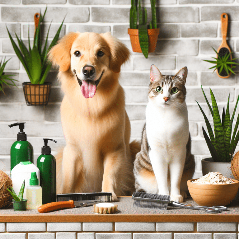 DIY organic grooming treatments for pets at home