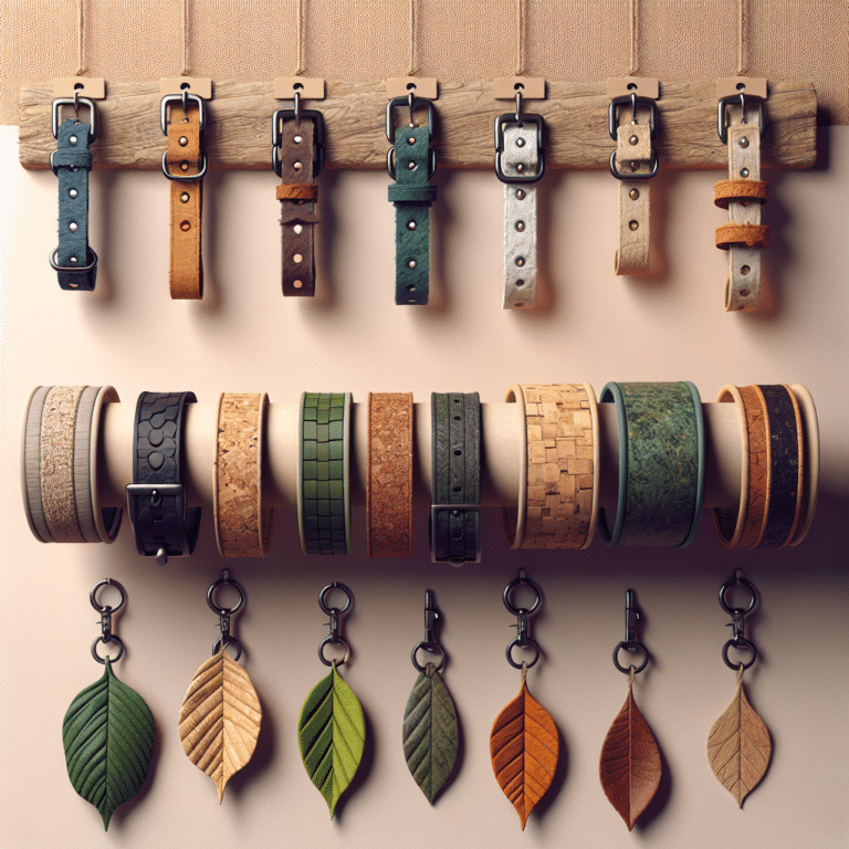 Eco-friendly leather alternatives for dog collars