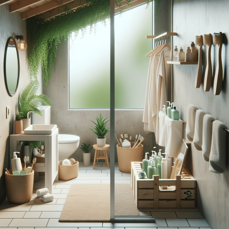 Eco-conscious grooming for small spaces