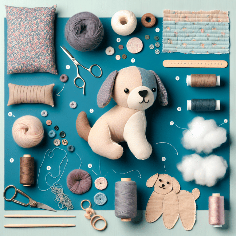 How to sew eco-friendly dog stuffed toys