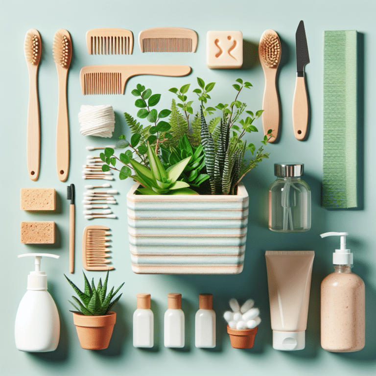 Eco-conscious grooming for small spaces