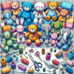 DIY plush toys from recycled towels