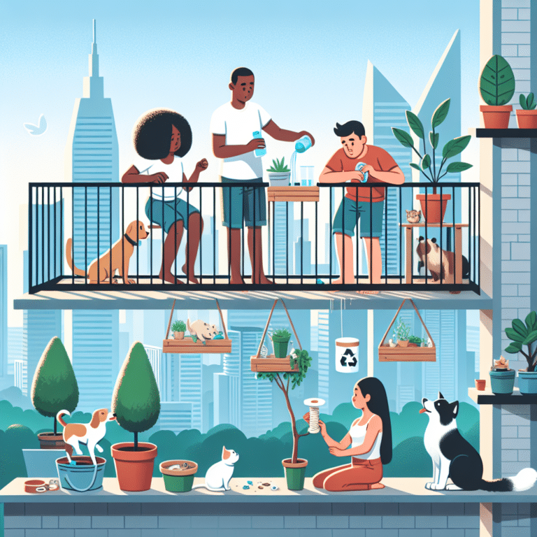 How to keep pets eco-friendly in the city
