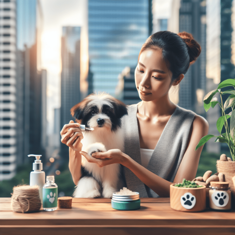 Natural paw care solutions for urban dogs