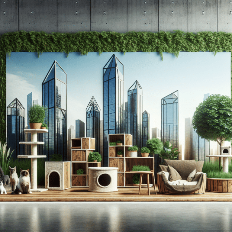 Urban-friendly eco pet furniture