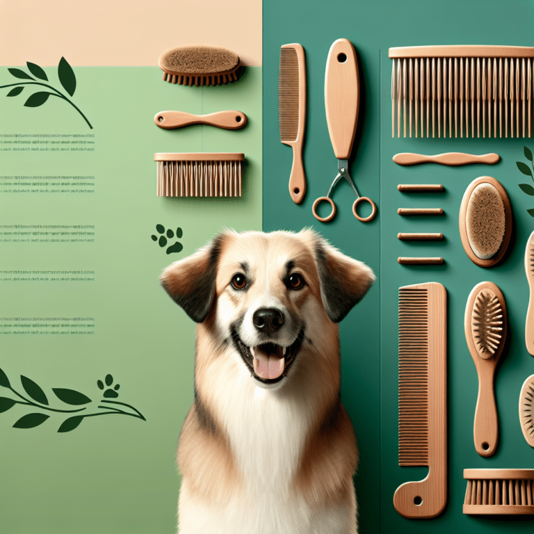 Organic brushing tools for dogs: Sustainable choices for a clean coat