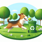 Eco-friendly fetch toys made from used tennis balls