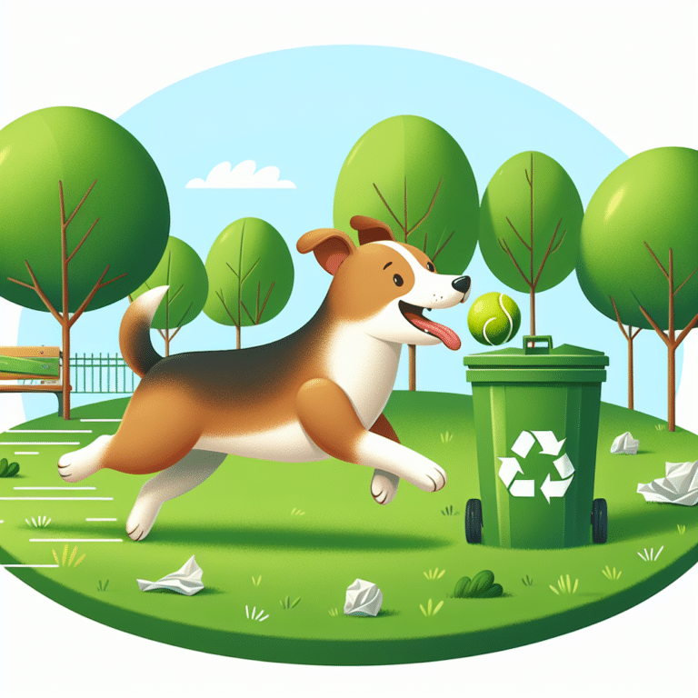 Eco-friendly fetch toys made from used tennis balls