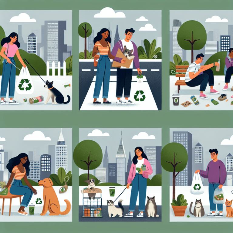 Tips for eco pet parenting in urban areas.