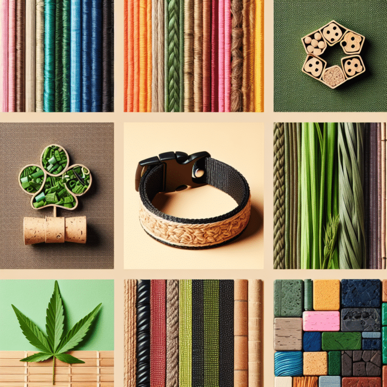 Eco-friendly materials for dog collars: What to look for