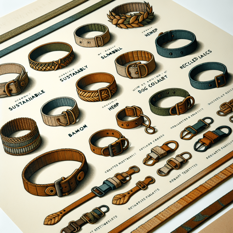 The rise of sustainable dog collars in pet fashion.