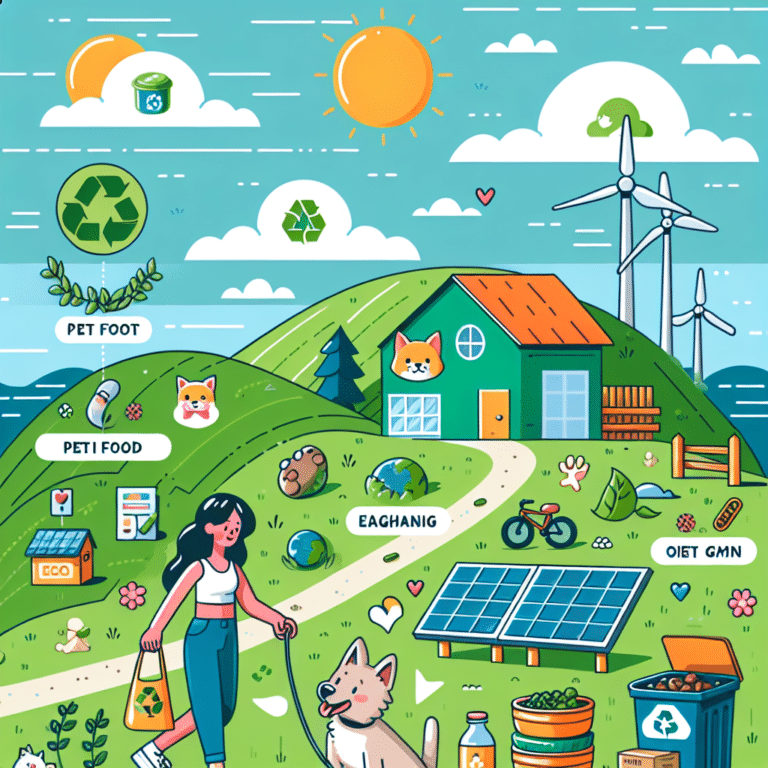 Eco-conscious pet wellness routines: Daily habits for a healthier pet