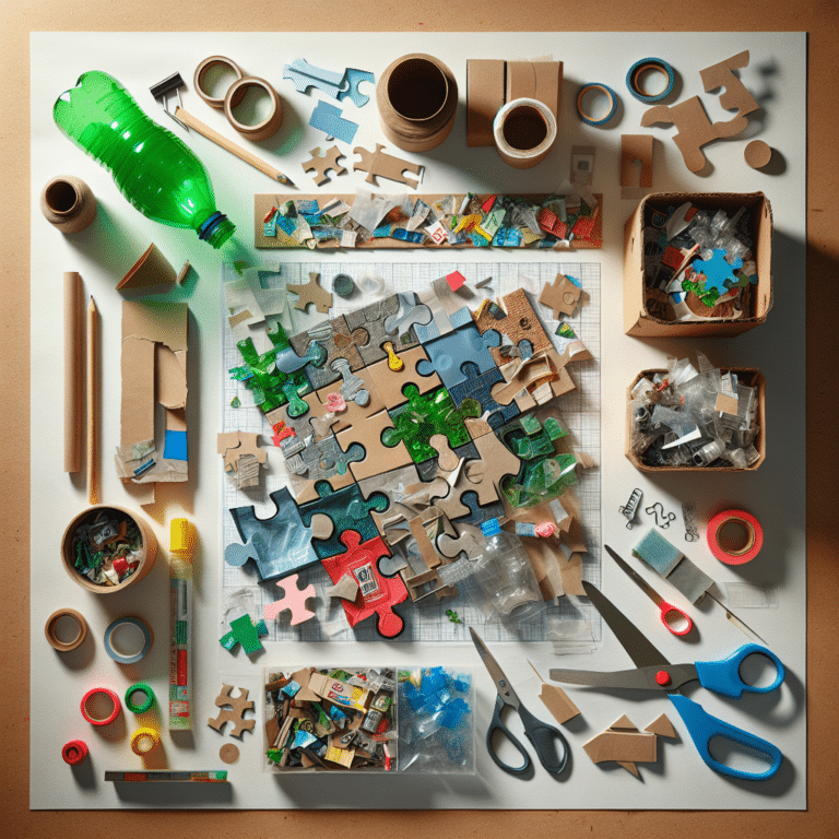 How to create a puzzle feeder using recycled materials