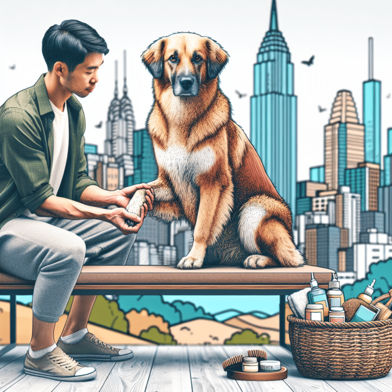 Natural paw care for urban dogs: Healing their tired feet