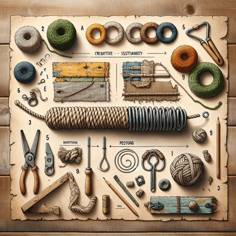 How to craft eco-friendly tug toys from recycled items