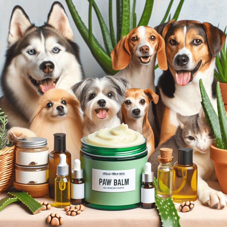 Natural paw care solutions for urban dogs