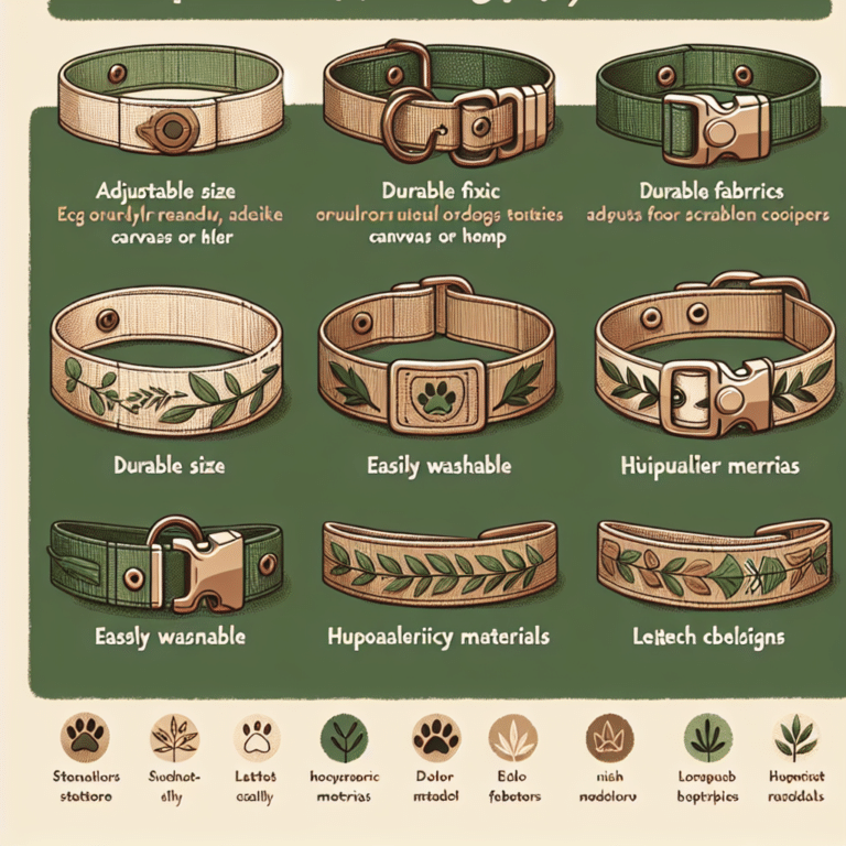 Top features of eco-friendly dog collars to consider