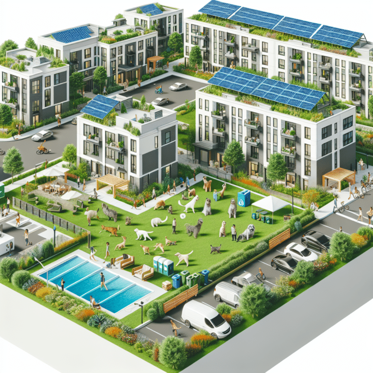 Pet-friendly apartments and eco living