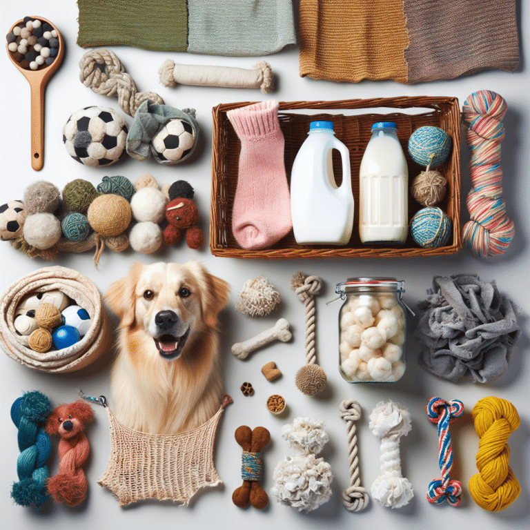 Dogs' delight: DIY toys from recycled household goods
