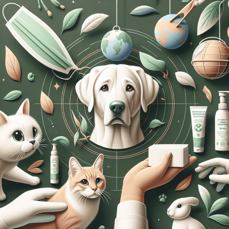 Sustainable grooming wipes for pets for on-the-go cleaning