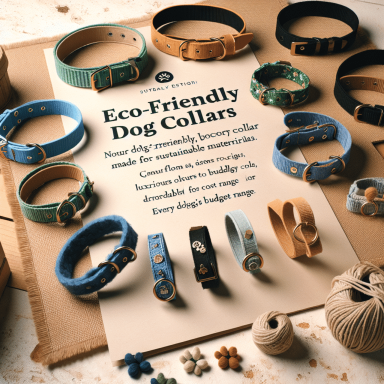 Best eco-friendly dog collars for every budget