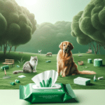 Sustainable grooming wipes for pets for on-the-go cleaning