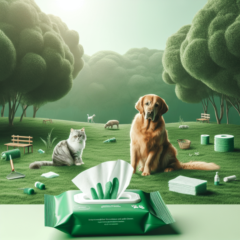 Sustainable grooming wipes for pets for on-the-go cleaning