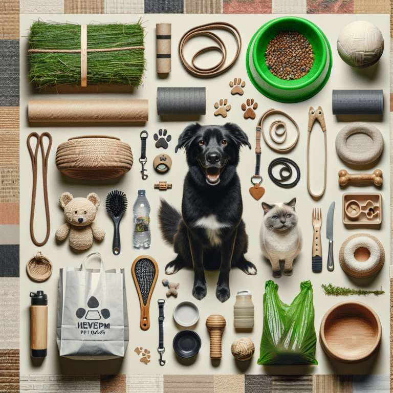 Eco-friendly pet gear for renters