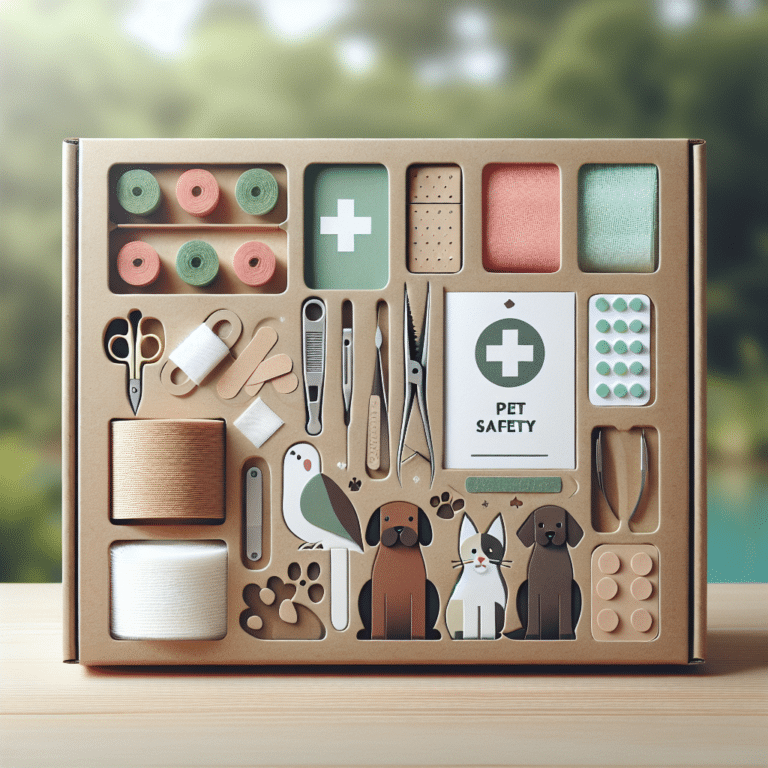 Eco-friendly first aid kits for pets: Essential items to include