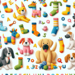 Upcycled sock stuffed animals for your pup