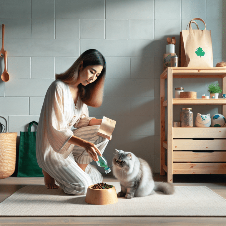 Sustainable pet care routines in small spaces